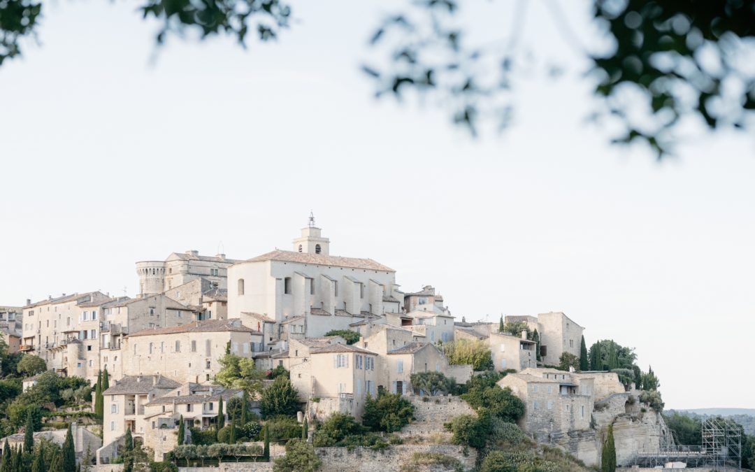 Wedding in a private estate in Gordes